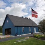 A Semper Fi roofing project on a barn - July 2024