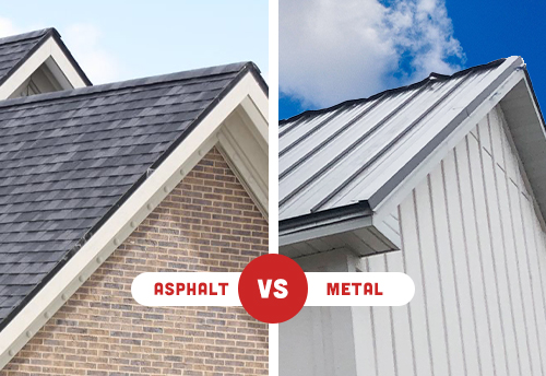 The Differences Between Metal And Asphalt Roofs - Semper Fi