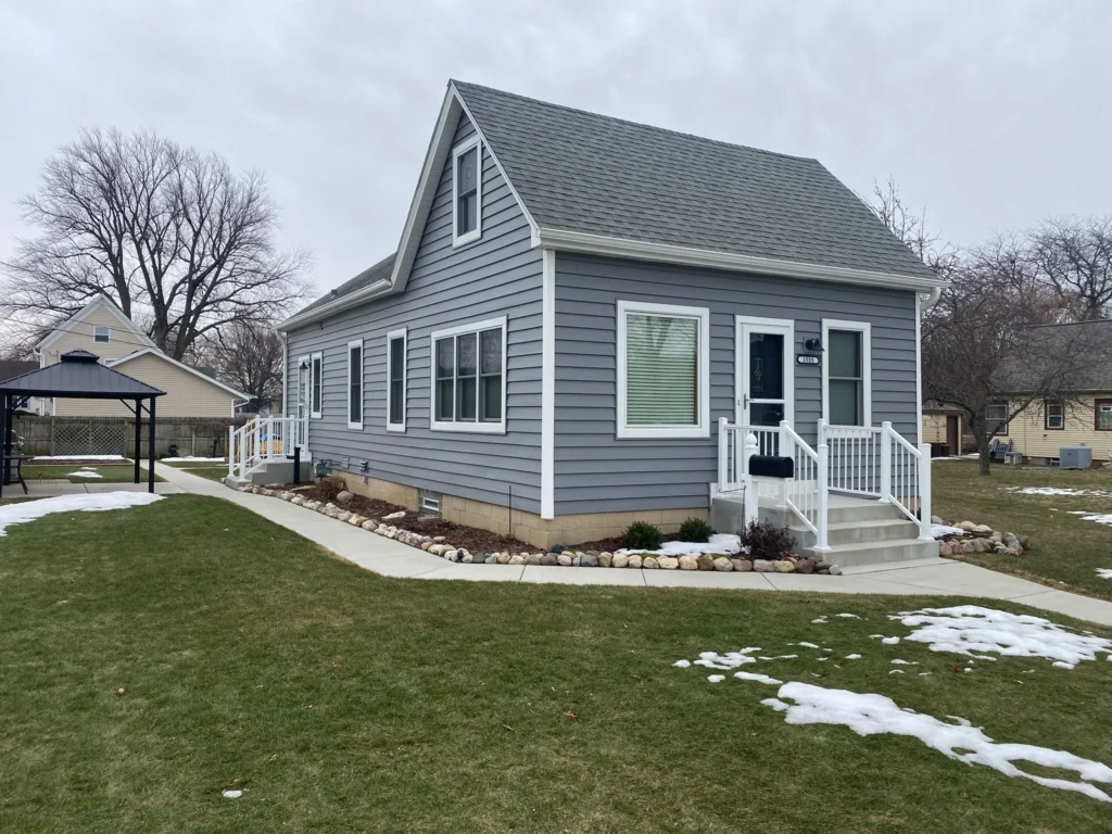 New siding replacement in East Troy