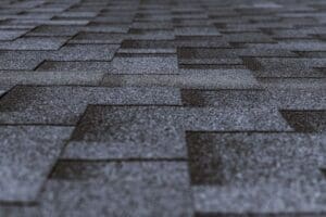 Architectural asphalt shingles installed on residential roof